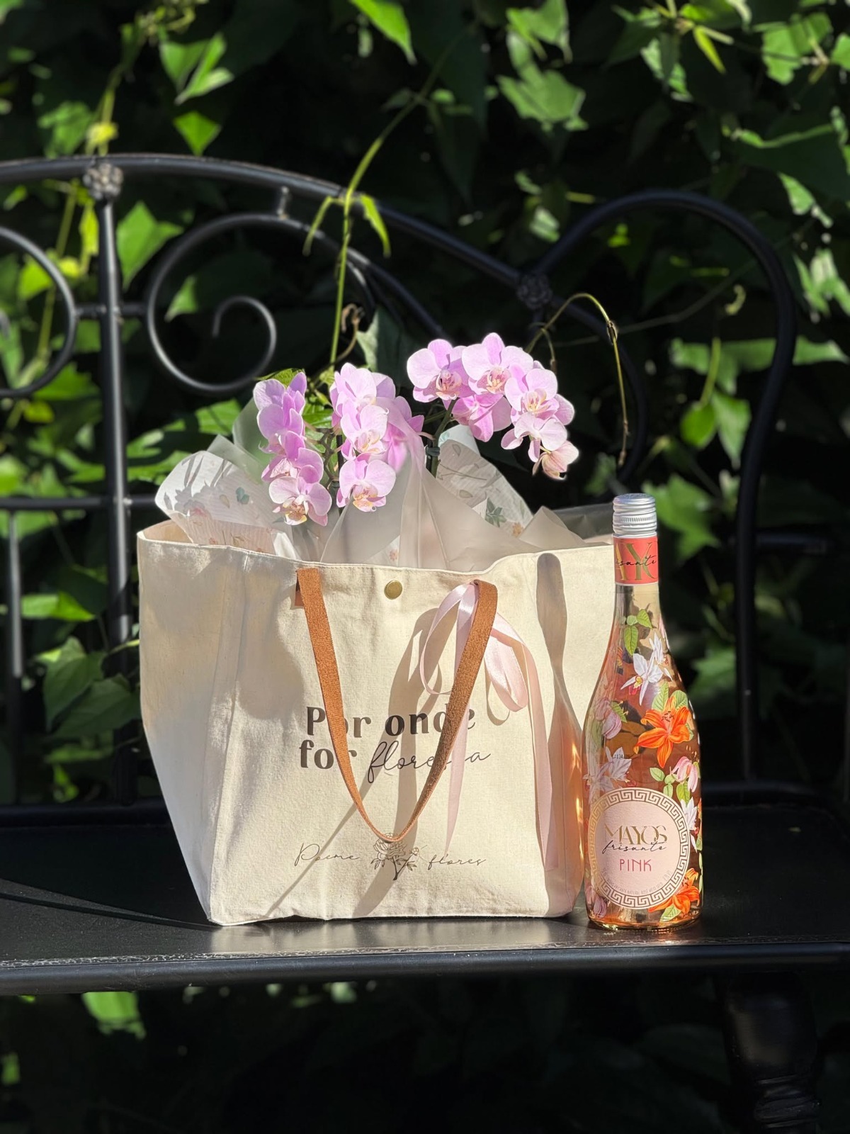 Bolsa Por Onde For Floresça — Fiorentina — Poeme Flores, floricultura em Jundiaí