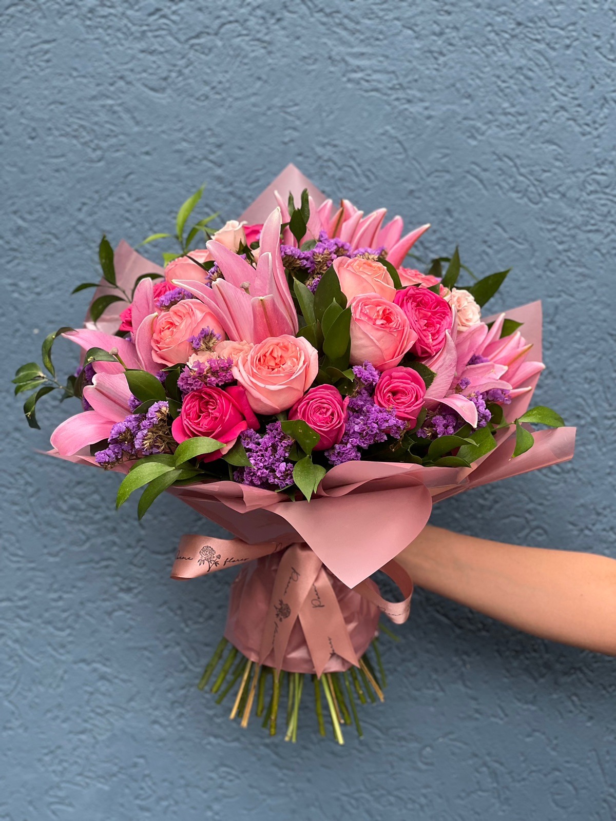 Buquê Poeme Rosé — Poeme Flores, floricultura em Jundiaí