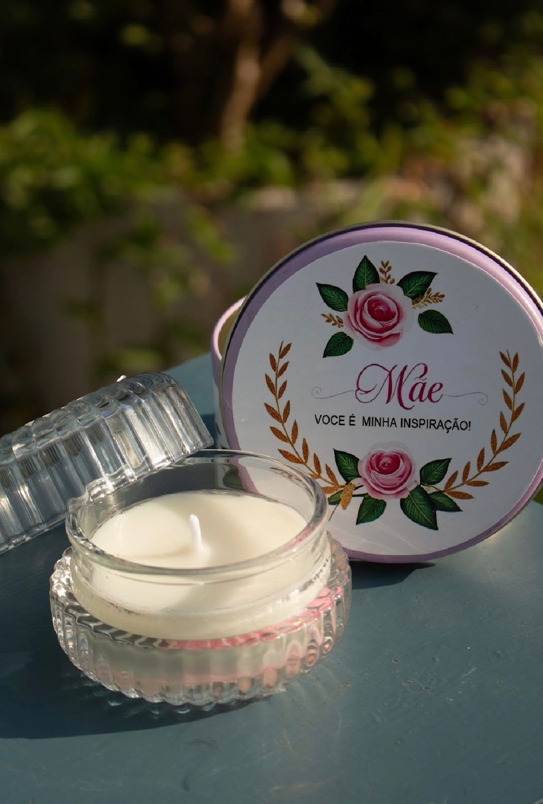 Vela Chá Branco — Poeme Flores, floricultura em Jundiaí