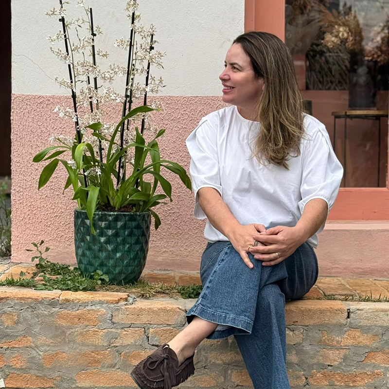 Renata Moreira, fundadora da Poeme Flores